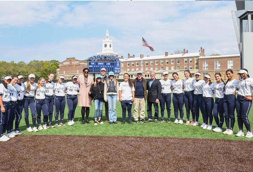 Softball new field opening day celebration 2023